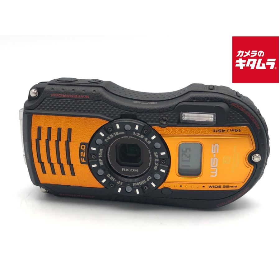 RICOH WG-5 コンパクトデジタルカメラ オレンジ/ブラック RICOH WG-5 GPS Top-of-the-line waterproof digital compact camera