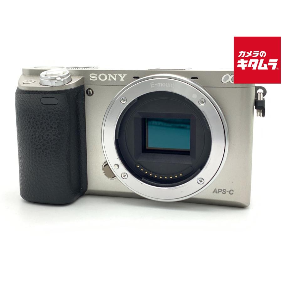 SONY（ソニー） 【中古】 【並品】 α6000 ボディ シルバー [ILCE-6000