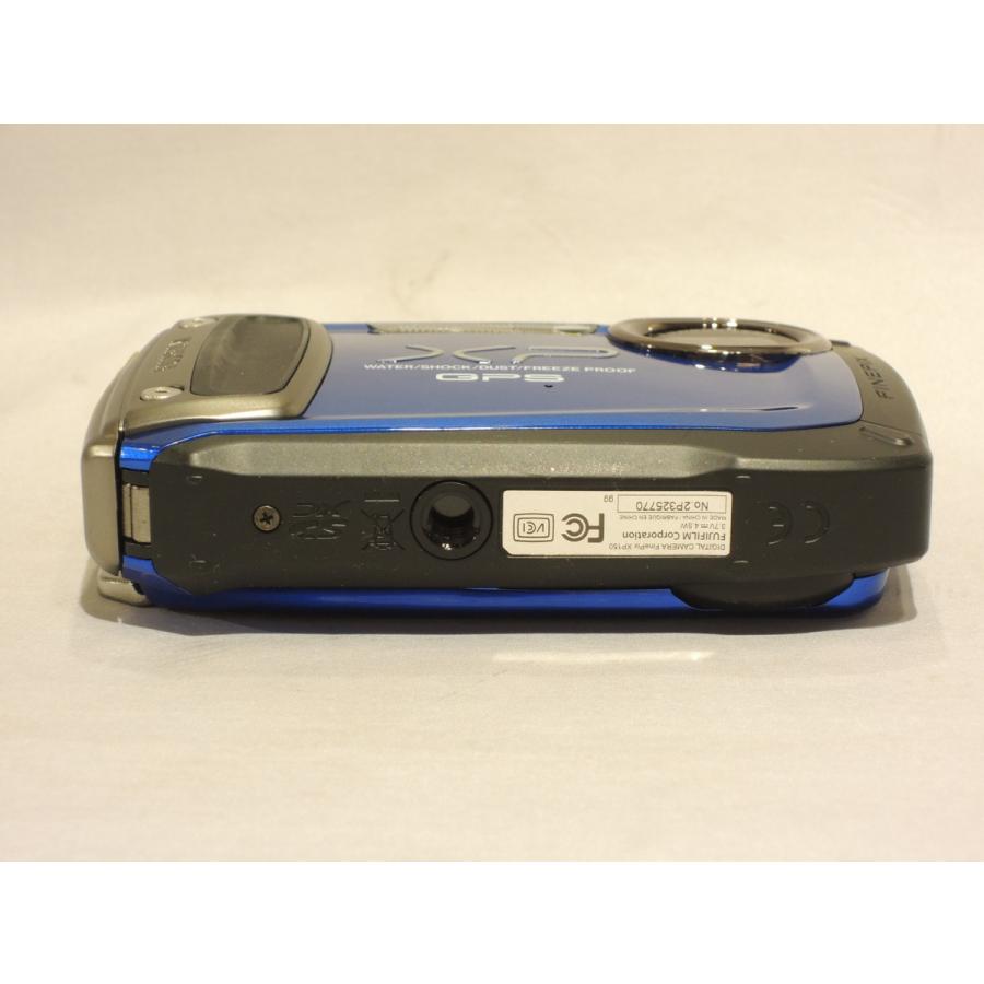 中古】 【難あり品】 フジフイルム FinePix XP150 ブルー : カメラの