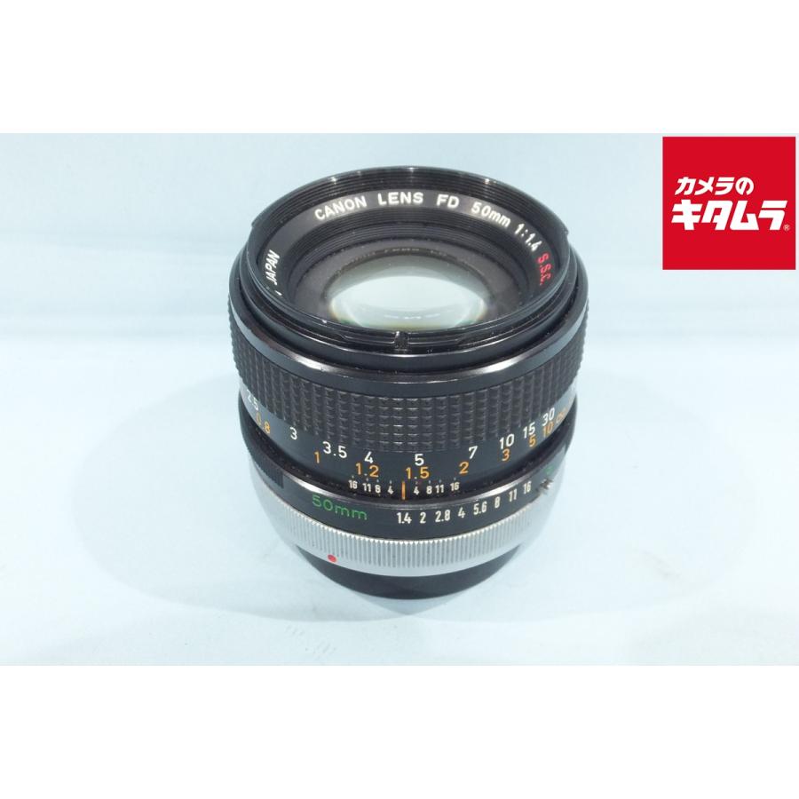 中古】 【難あり品】 キヤノン FD 50mm F1.4 S.S.C. : カメラの
