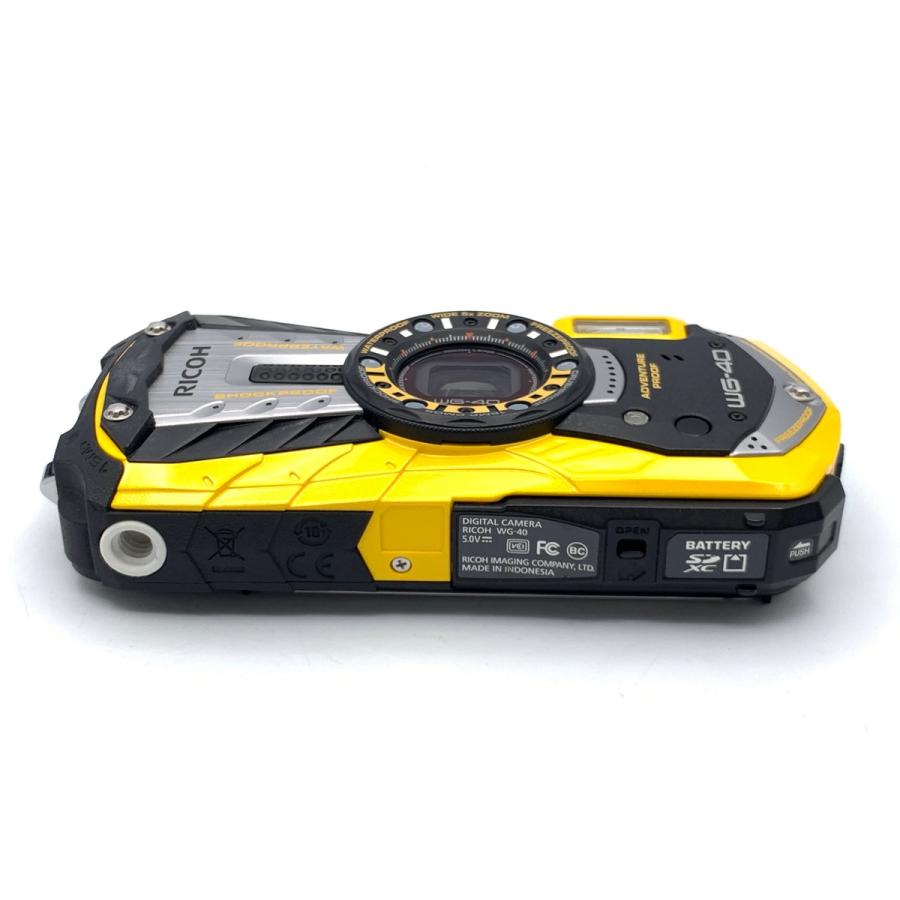 中古】 【並品】 リコー WG-40 イエロー : カメラのキタムラヤフー店