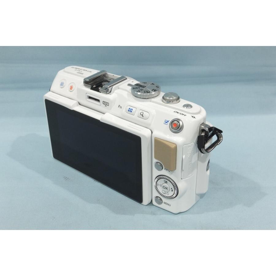 カメラ OLYMPUS PEN Lite E-PL5 ホワイト レンズキット やや難あり