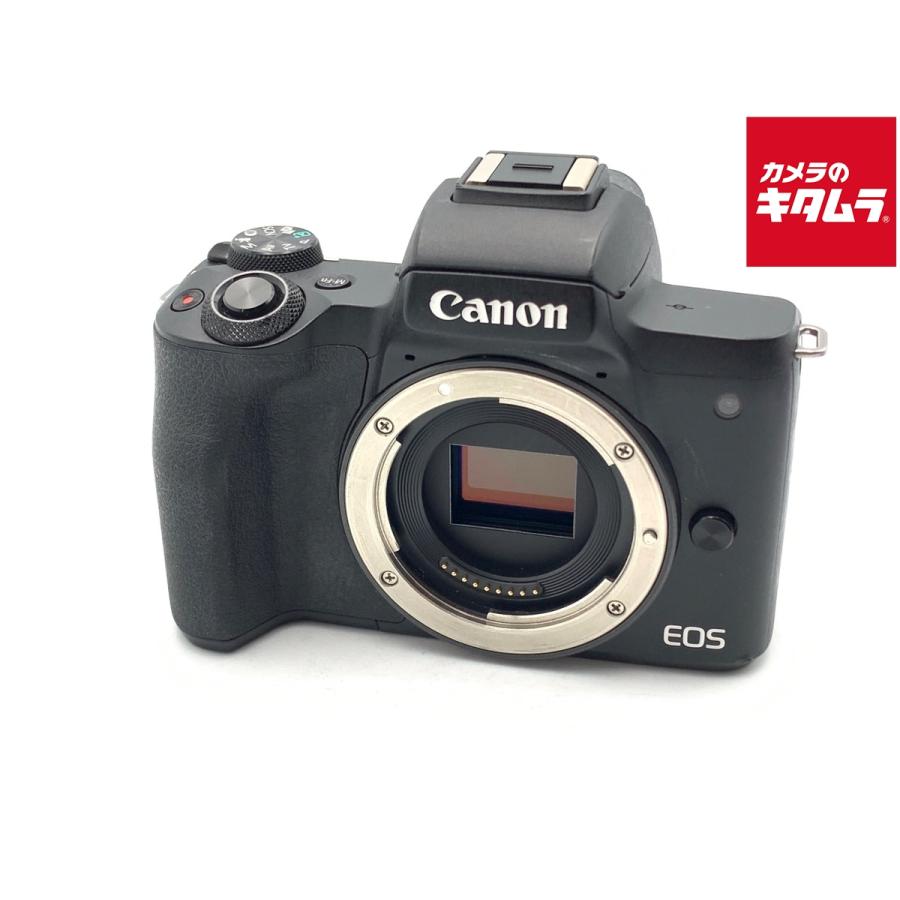中古】 【並品】 キヤノン EOS Kiss M ボディ ブラック : カメラの 
