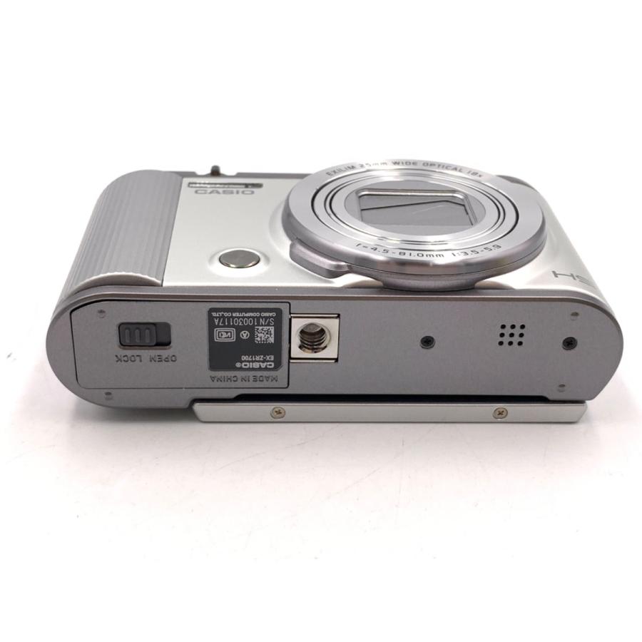 中古】 【良品】 カシオ EXILIM EX-ZR1700SR シルバー : カメラの