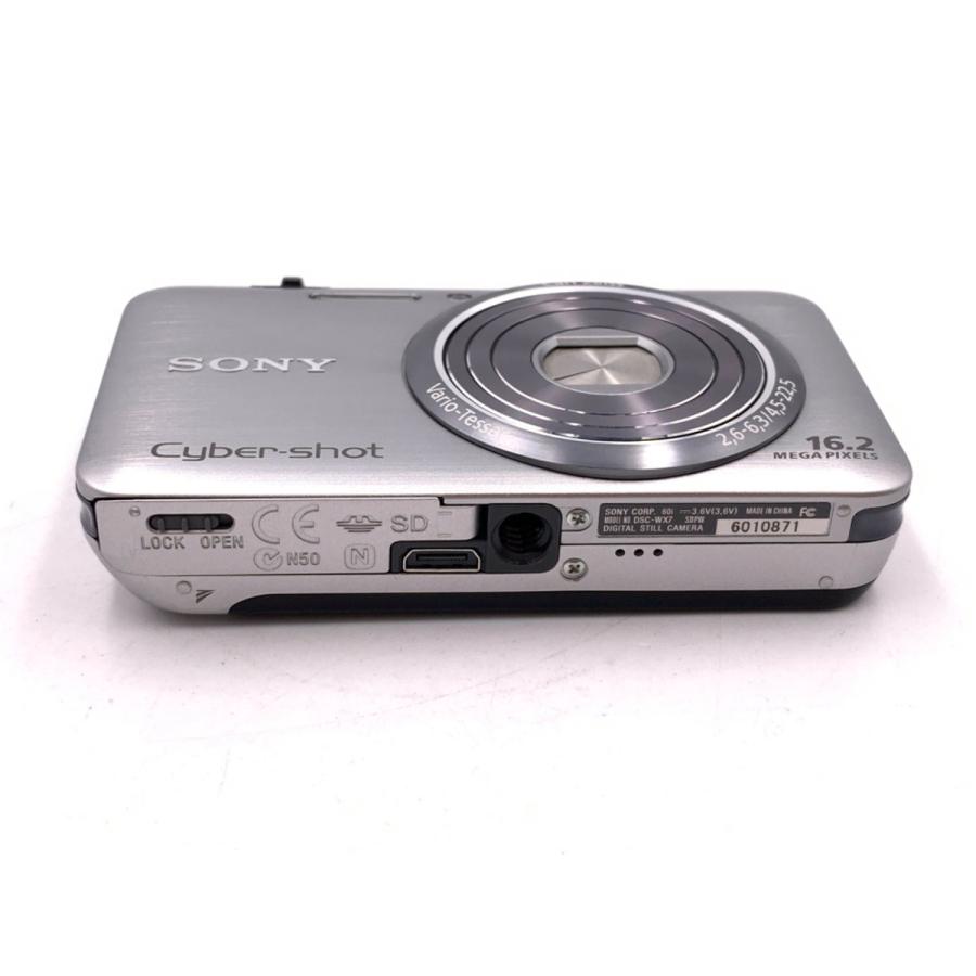 中古】 【難あり品】 ソニー Cyber-shot DSC-WX7 シルバー : カメラの