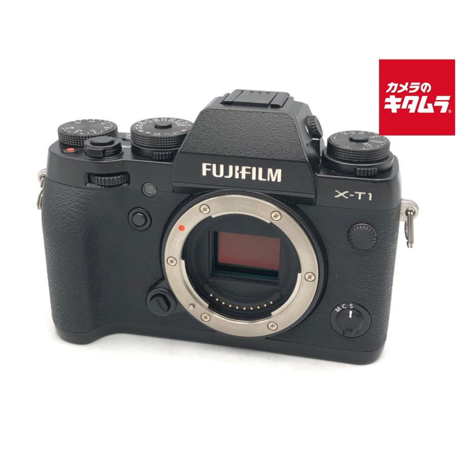 【美品】フジフィルム FUJIFILM X-T1 ボディ ブラック 付属品多数 中古】 【並品】 フジフイルム X-T1 ボディ ブラック : カメラの
