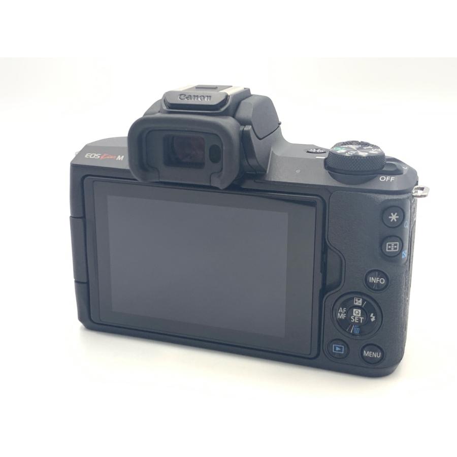 【中古】 【美品】 キヤノン EOS Kiss M 上半身 黒いこと