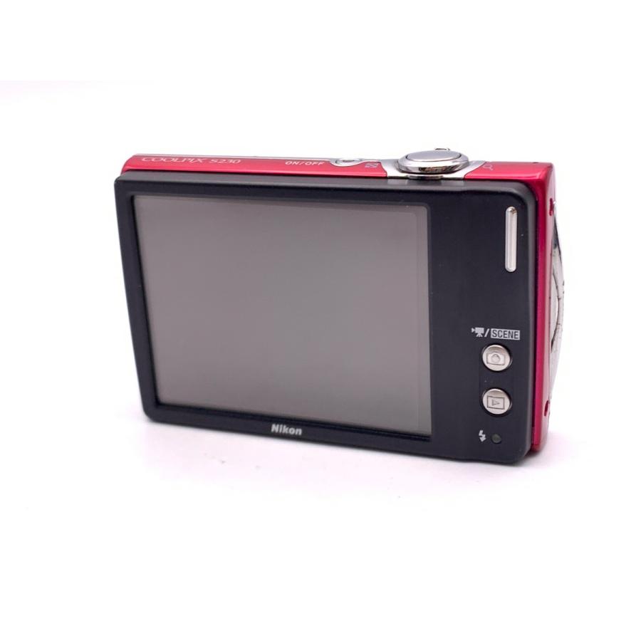 中古】 【並品】 ニコン COOLPIX S230 ローズレッド : カメラの