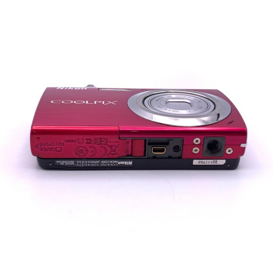 中古】 【並品】 ニコン COOLPIX S230 ローズレッド : カメラの
