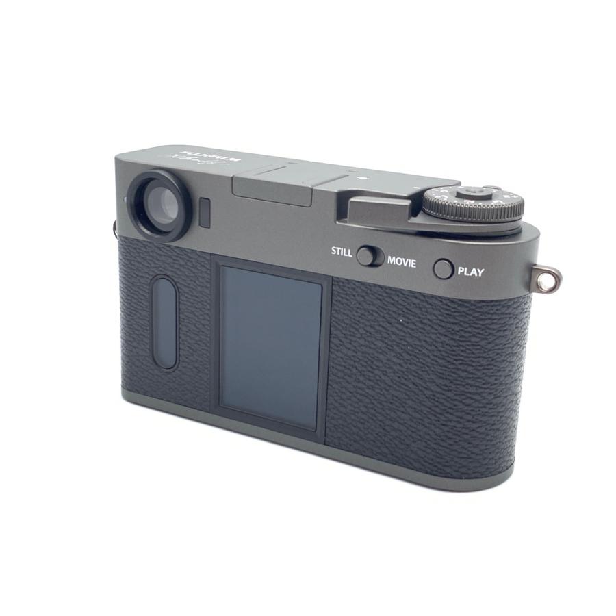 11/24中値下げ★【富士フイルム】Xhalf チャコールシルバー＋ストラップ 中古】 【新品同様】 フジフイルム X half チャコールシルバー [X-HF1