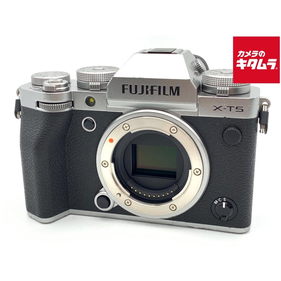 【新品未使用未開封】フジフィルム　ミラーレス一眼カメラ X-T5ボディ シルバー 中古】 【並品】 フジフイルム X-T5 ボディ シルバー : カメラの