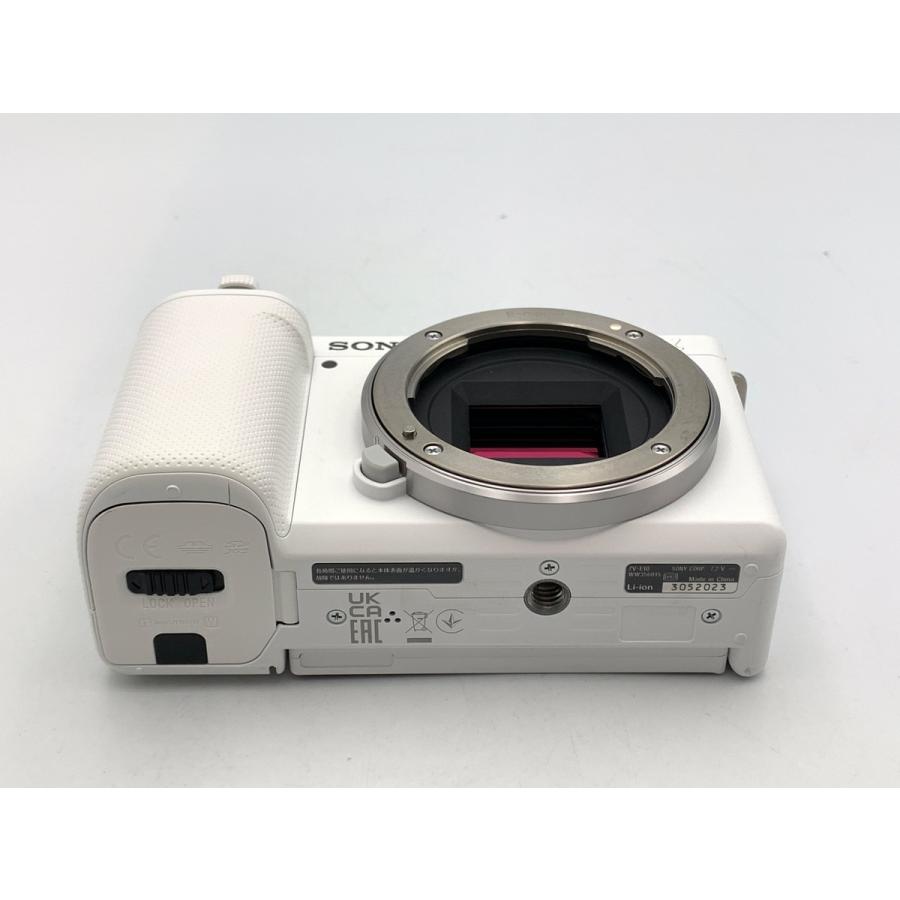 中古】 【美品】 ソニー VLOGCAM ZV-E10 ボディ ホワイト : カメラの 