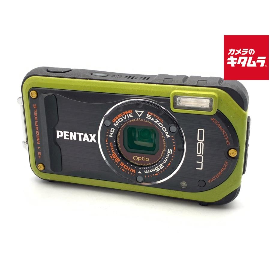 【中古】(ペンタックス) PENTAX ペンタツクス OPTIO W90 グリーン 中古】 【並品】 ペンタックス Optio W90 ピスタチオグリーン : カメラ