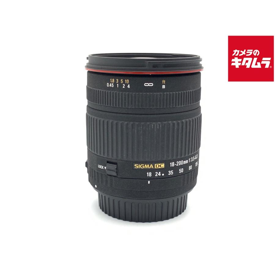 シグマ（SIGMA） 【中古】 【並品】 18-200mm F3.5-6.3 DC キヤノン用