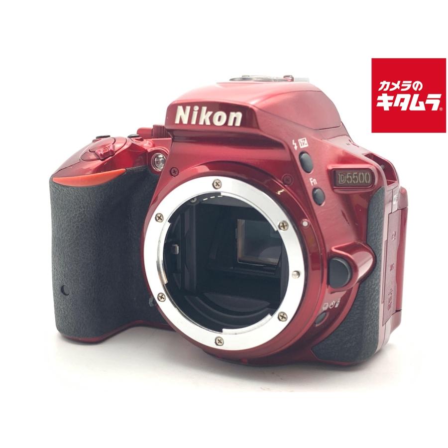 中古】 【並品】 ニコン D5500 ボディ レッド : カメラのキタムラ