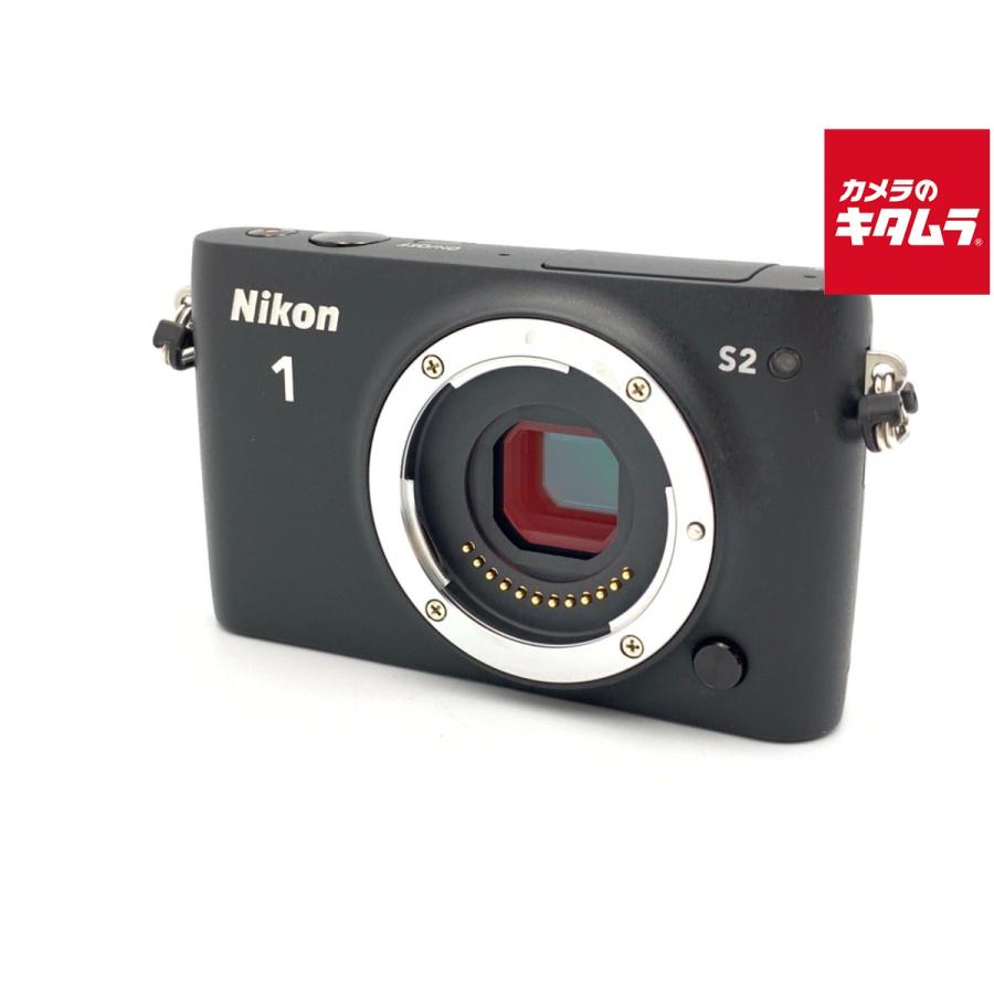 中古】 【並品】 ニコン Nikon1 S2 ボディ ブラック : カメラの