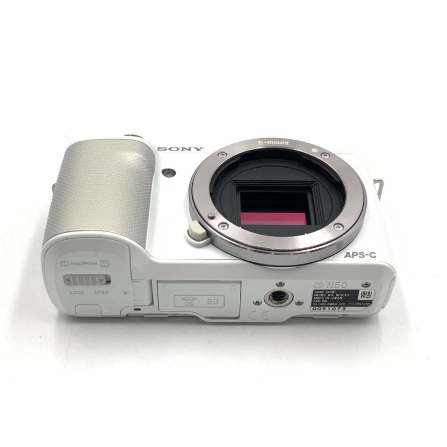 【美品】SONY NEX-F3 ボディ ホワイト ACアダプター付き 中古】 【並品】 ソニー α NEX-F3 ボディ ホワイト : カメラのキタムラ