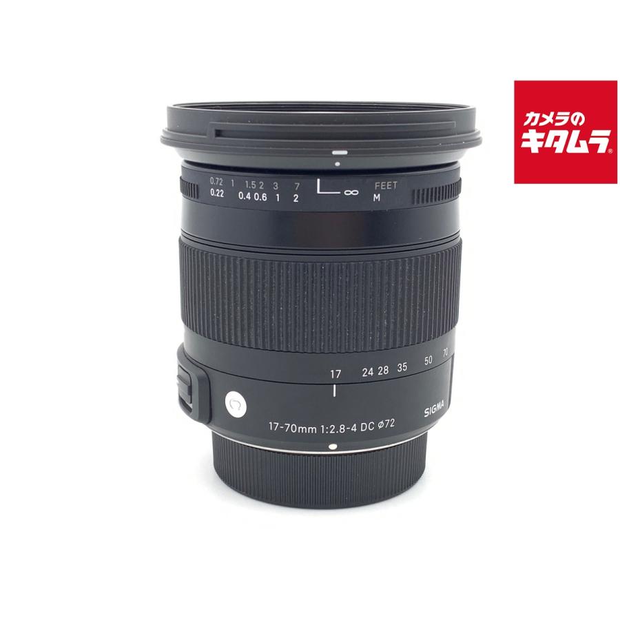 シグマ（SIGMA） 【中古】 【良品】 17-70mm F2.8-4 DC MACRO OS HSM 