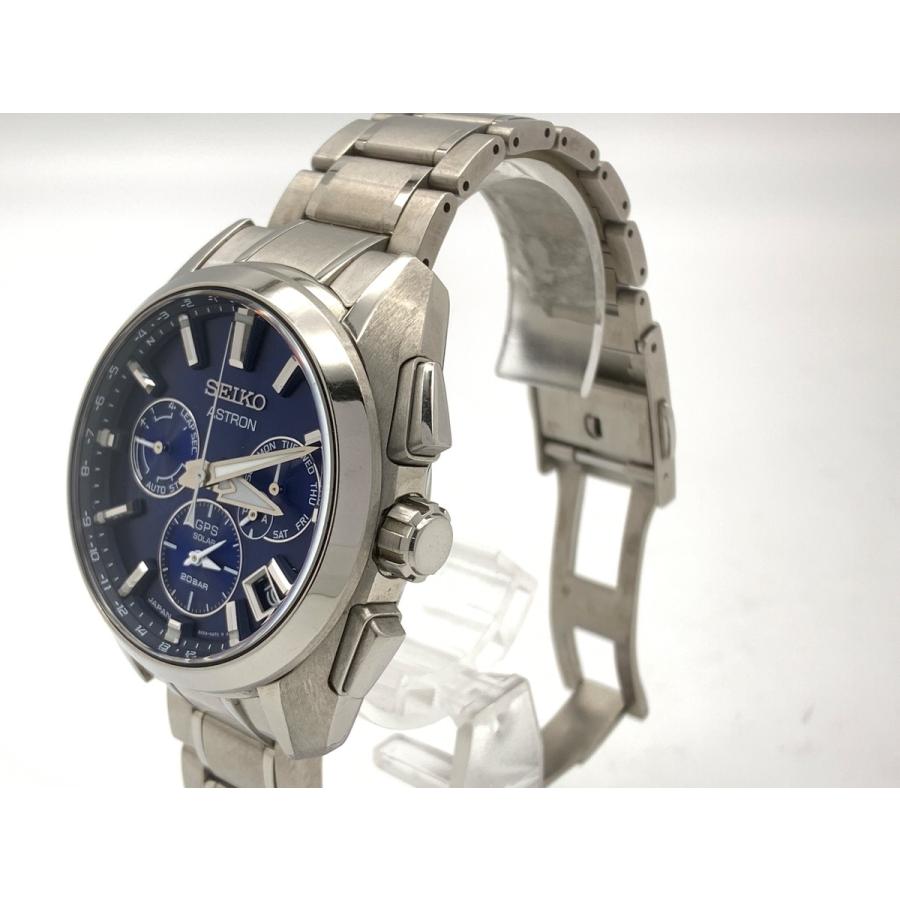 中古】 【並品】 セイコー アストロン ブルー SBXC065/5X53-0AV0