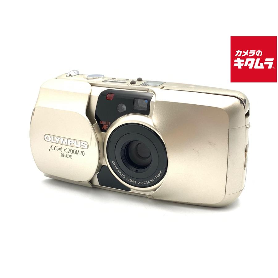 【完動品】オリンパス OLYMPUS μ(mju) ZOOM 70 DELUXE 中古】 【難あり品】 オリンパス μ ZOOM 70 DELUXE （ミューズーム70