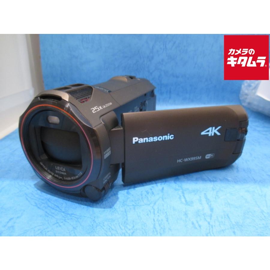 中古】 【良品】 パナソニック デジタル4Kビデオカメラ HC-WX995M-T 
