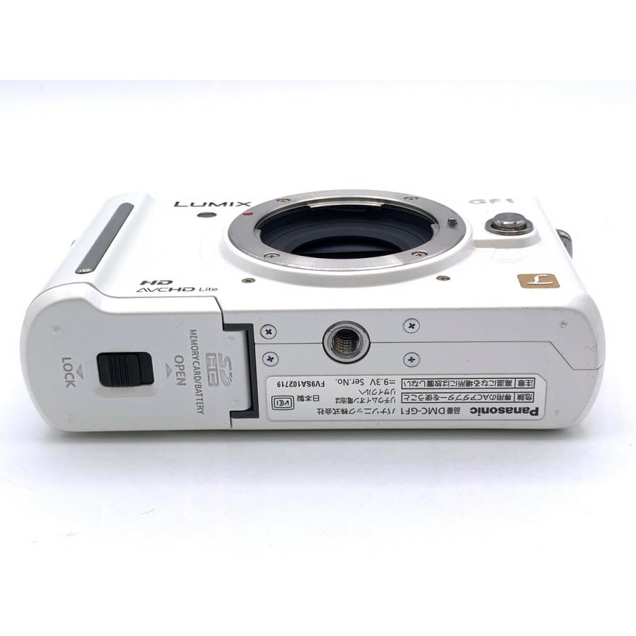 中古】 【並品】 パナソニック DMC-GF1 ボディ シェルホワイト