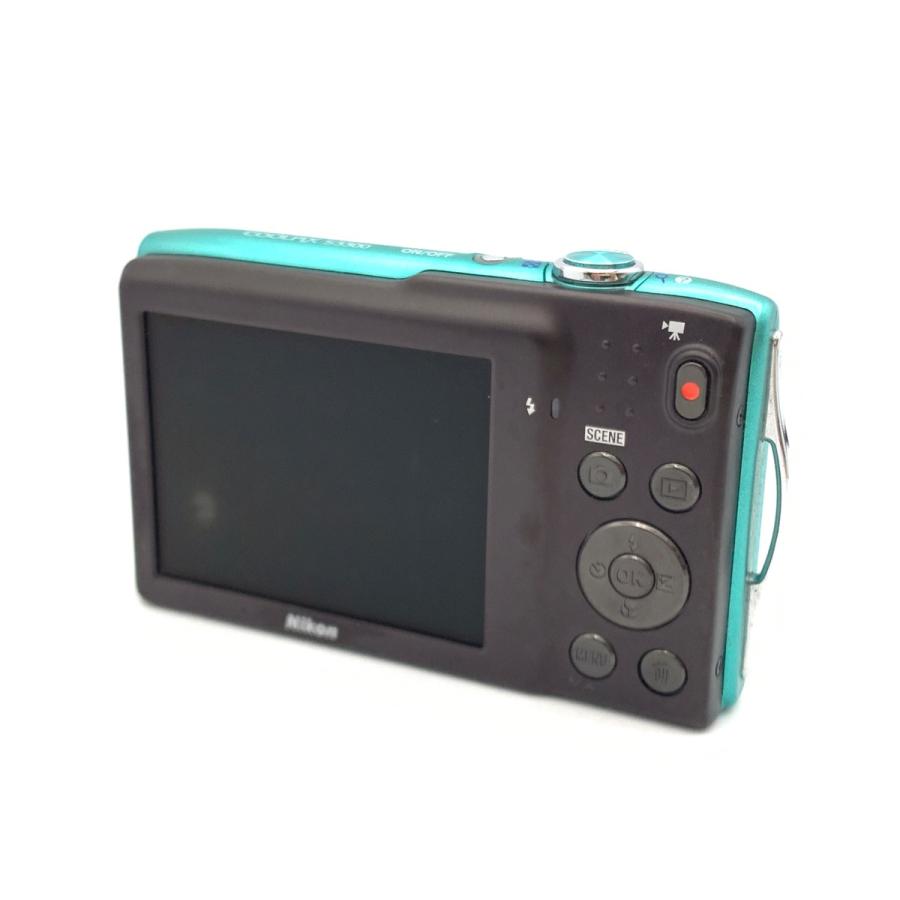 【美品】Nikon COOLPIX S3300 COOLPIX デジタルカメラ Nikon グリーン　動作確認済 S3300 デジタルカメラ