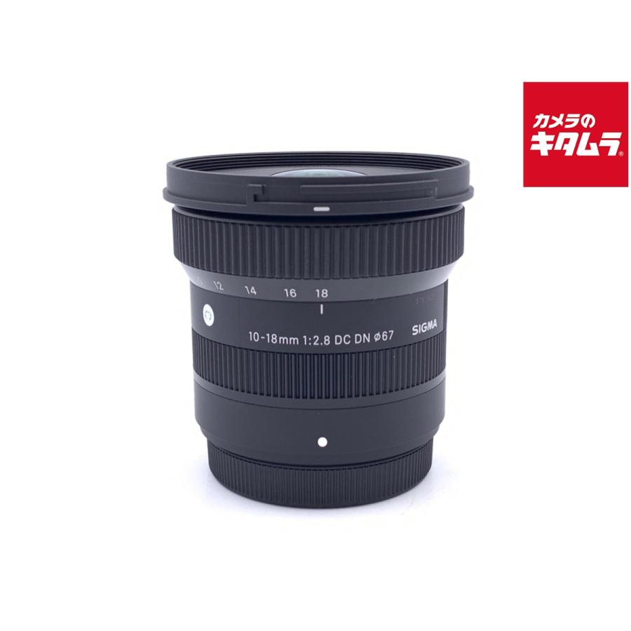 美品　シグマ　10-18mm F2.8 DC DN フジフイルム用 中古】 【美品】 シグマ 10-18mm F2.8 DC DN Contemporary フジ