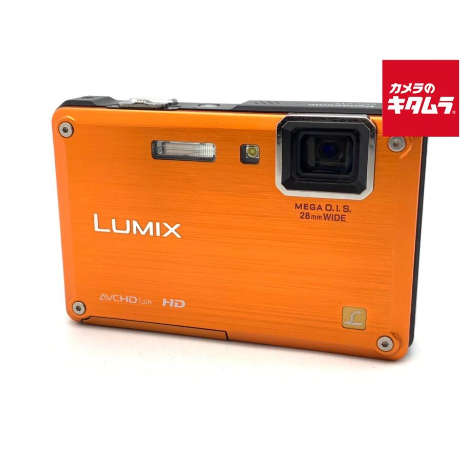 Panasonic DMC-FT1-D オレンジ動作品 中古】 【並品】 パナソニック LUMIX DMC-FT1-D サンライズオレンジ