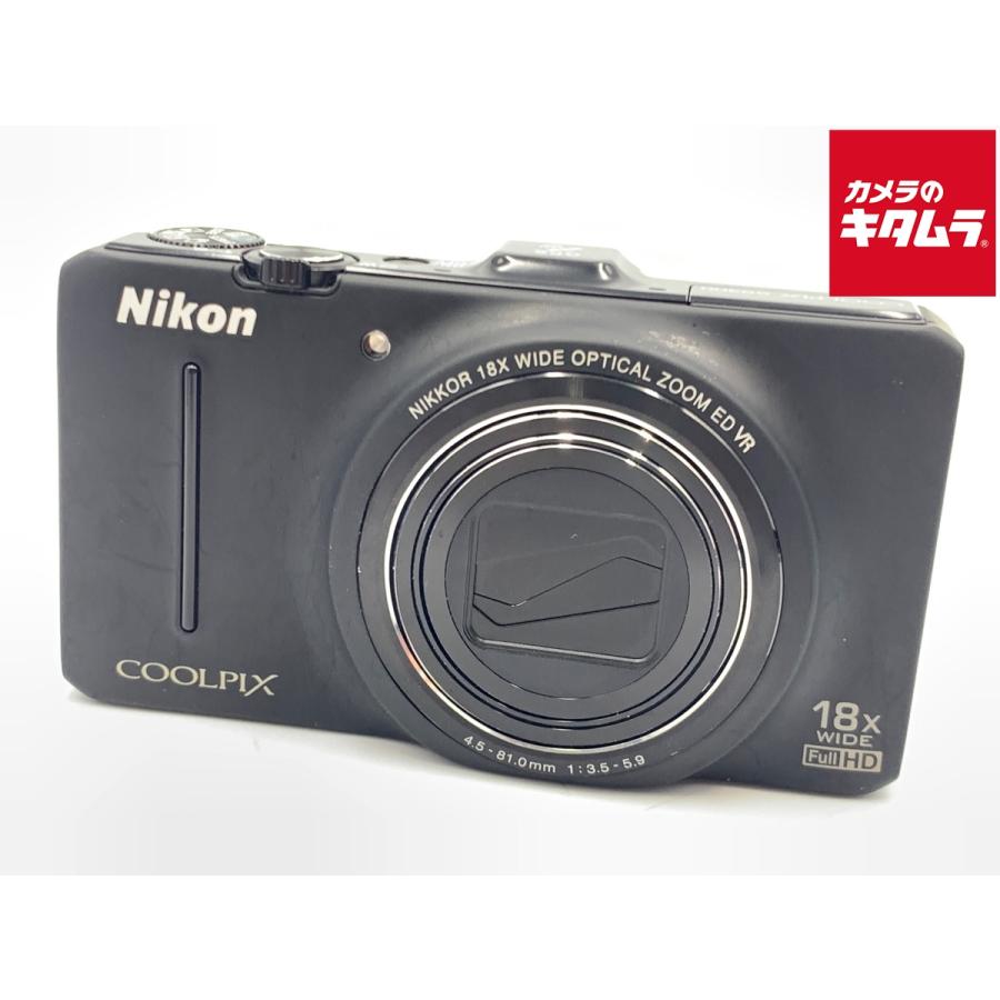 中古】 【並品】 ニコン COOLPIX S9300 ノーブルブラック : カメラの