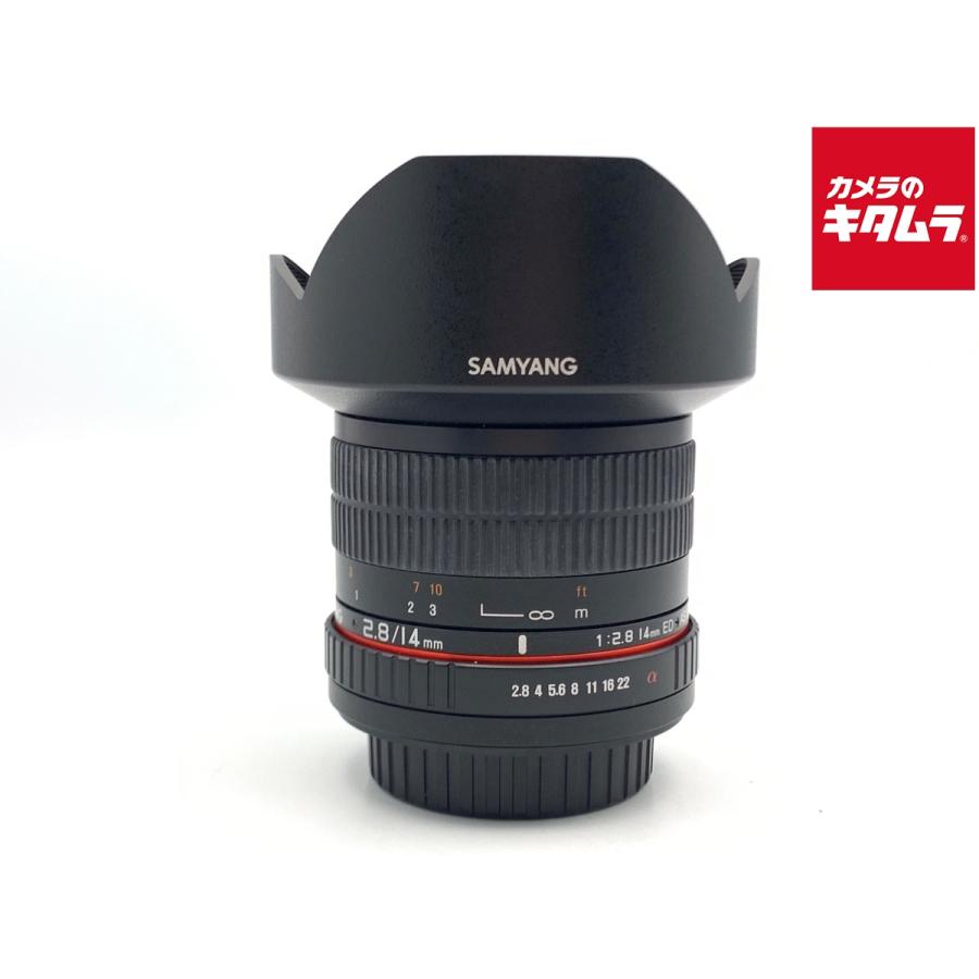【中古】 【並品】 サムヤン 14mm F2.8 ED AS IF UMC ソニーA | 