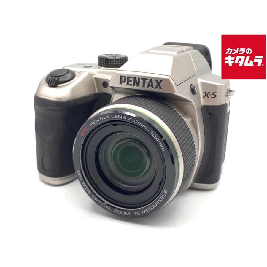 PENTAX - PENTAX X-5 クラシックシルバー Amazon | PENTAX X-5 クラシックシルバー 1,600万画素 超広角-超