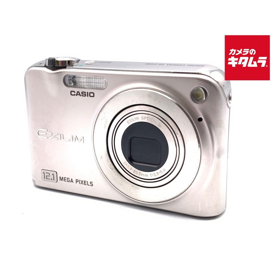 中古】 【並品】 カシオ EXILIM ZOOM EX-Z1200-S シルバー : カメラの