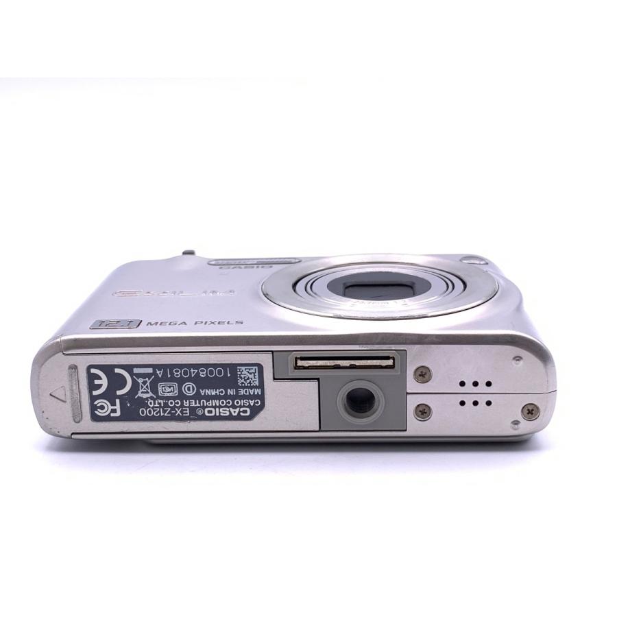 中古】 【並品】 カシオ EXILIM ZOOM EX-Z1200-S シルバー : カメラの