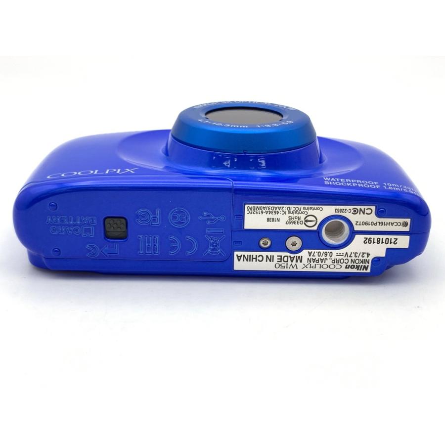 【超美品】Nikon COOLPIX W150防水カメラ（中古） 中古】 【並品】 ニコン COOLPIX W150 ブルー : カメラのキタムラ