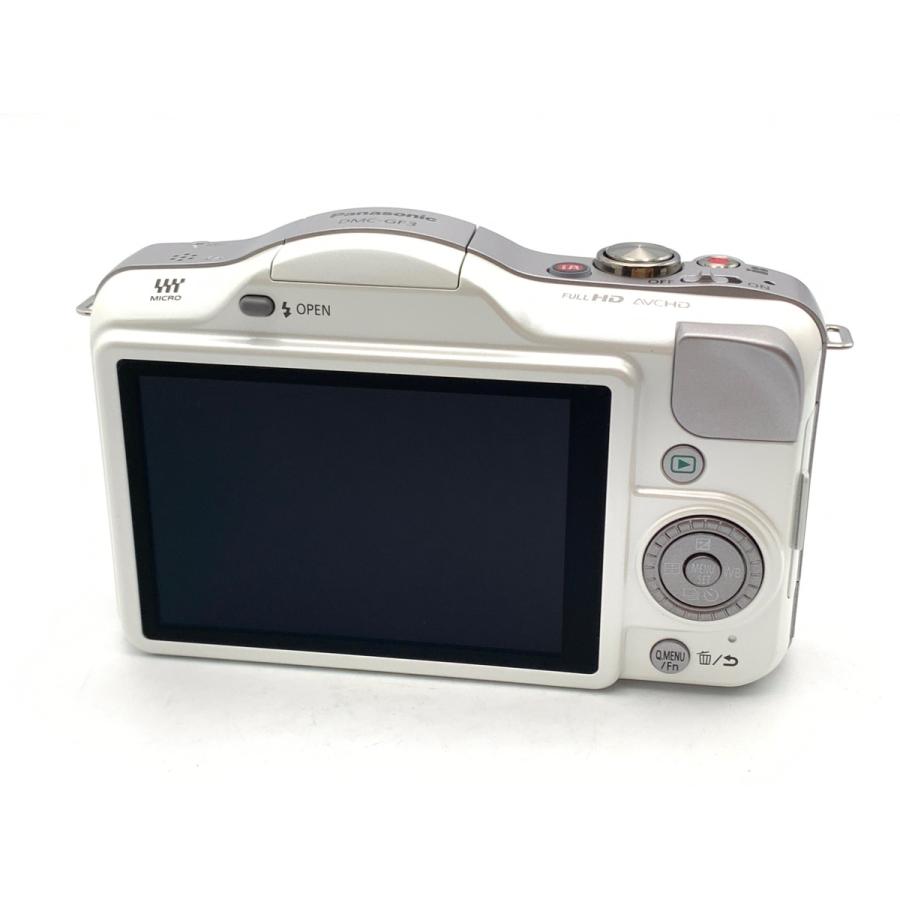 中古】 【美品】 パナソニック LUMIX DMC-GF3-W ボディ シェルホワイト