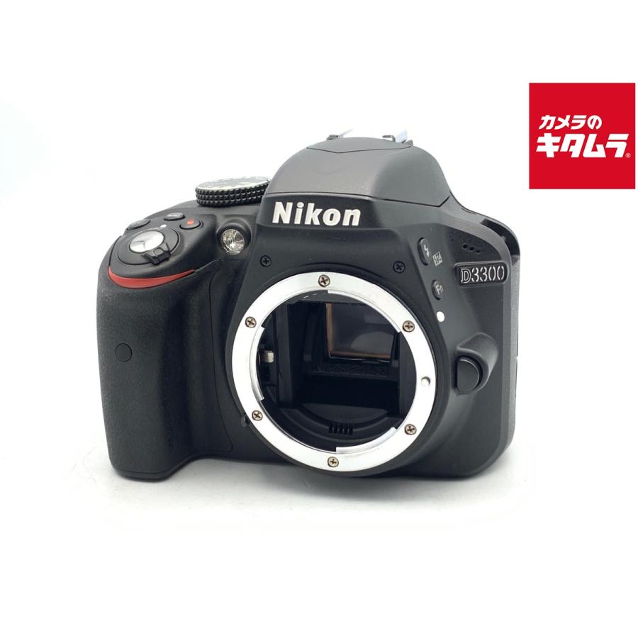 ニコン（Nikon） 【中古】 【並品】 D3300 ボディ ブラック : カメラの 