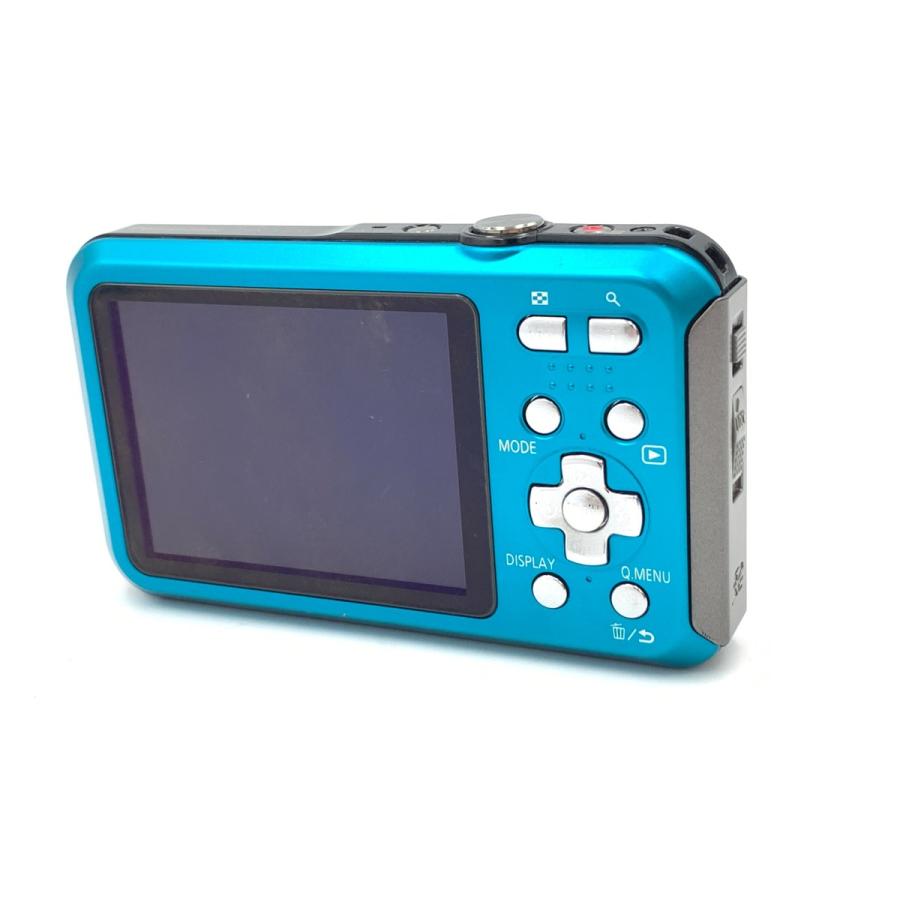 中古】 【並品】 パナソニック LUMIX DMC-FT20 コーラルブルー
