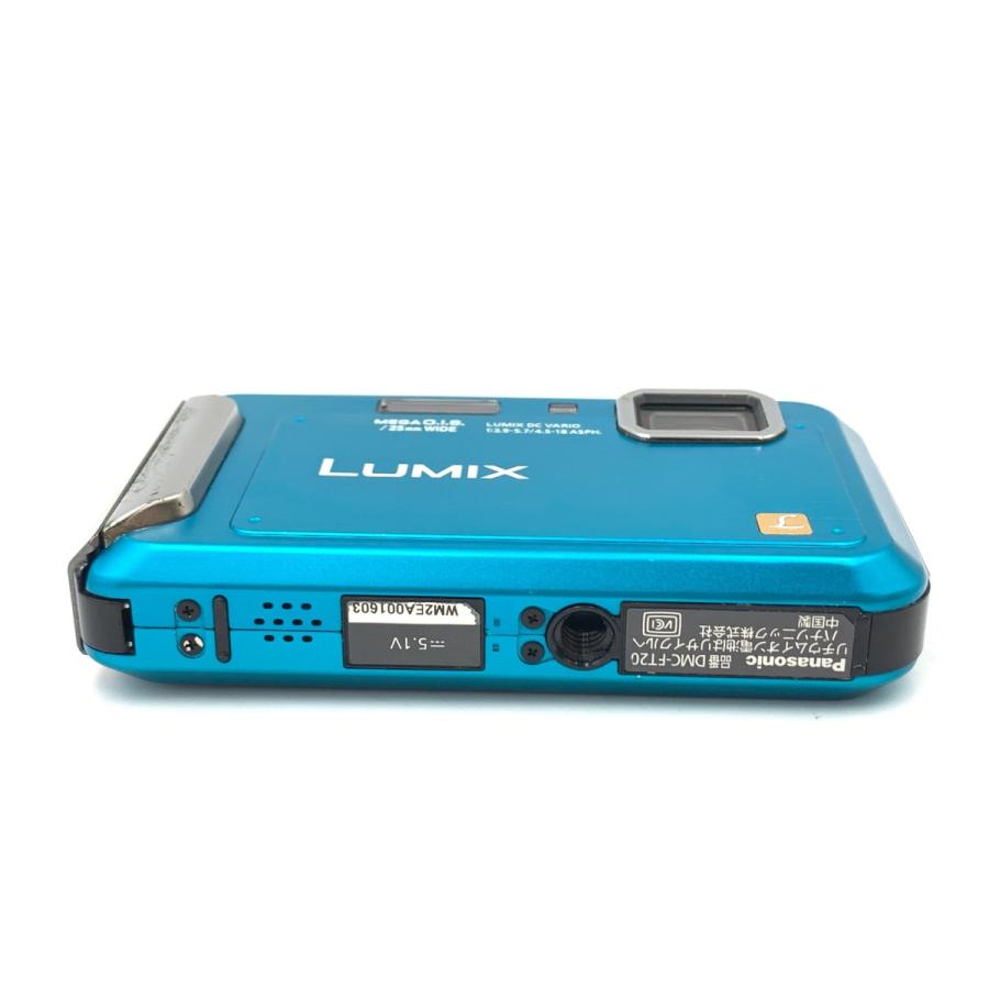 中古】 【並品】 パナソニック LUMIX DMC-FT20 コーラルブルー