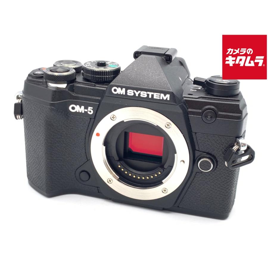 OM SYSTEM OM-5 美品 中古】 【並品】 OM SYSTEM OM-5 ボディ ブラック : カメラの