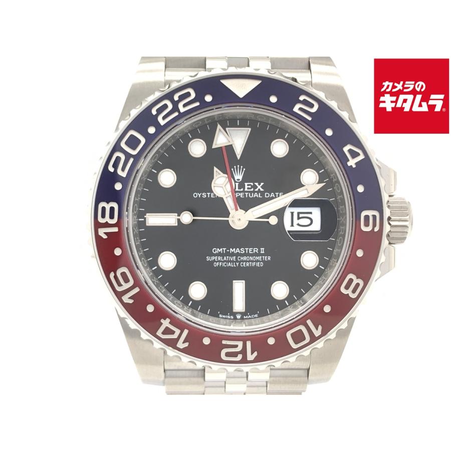 中古】 【良品】 ロレックス(ROLEX) GMTマスターII ブラック