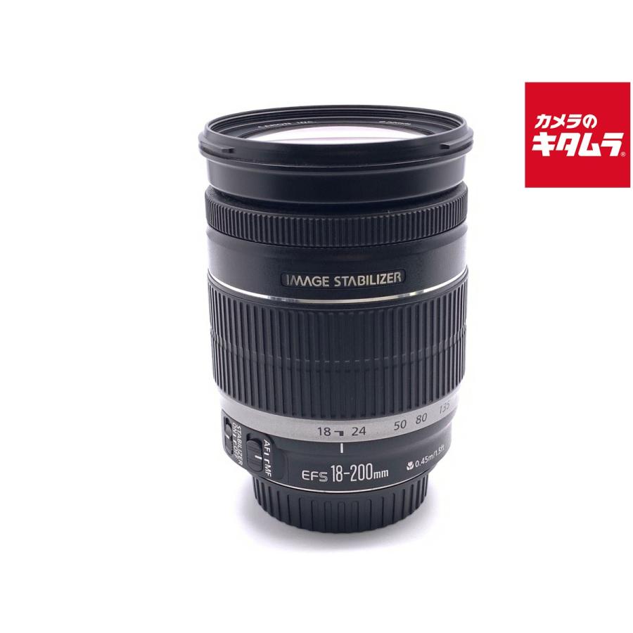 中古】 【並品】 キヤノン EF-S18-200mm F3.5-5.6 IS : カメラの