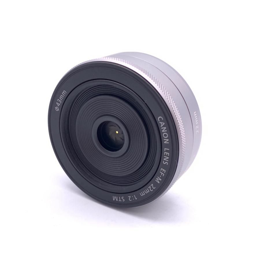 Canon EF-M 22mm F2 STM 単焦点 パンケーキレンズ 美品 Canon EF M 22mm f2 STM 単焦点レンズ パンケーキ 【中古】 【美品