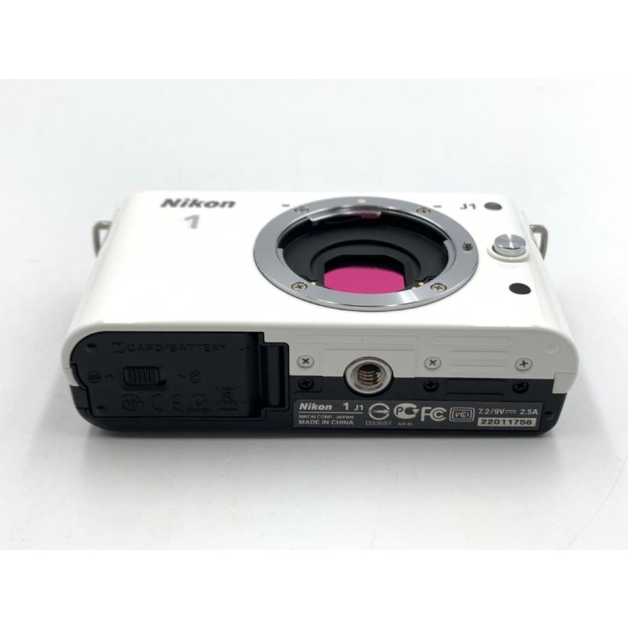 中古】 【並品】 ニコン Nikon 1 J1 ボディ ホワイト : カメラの