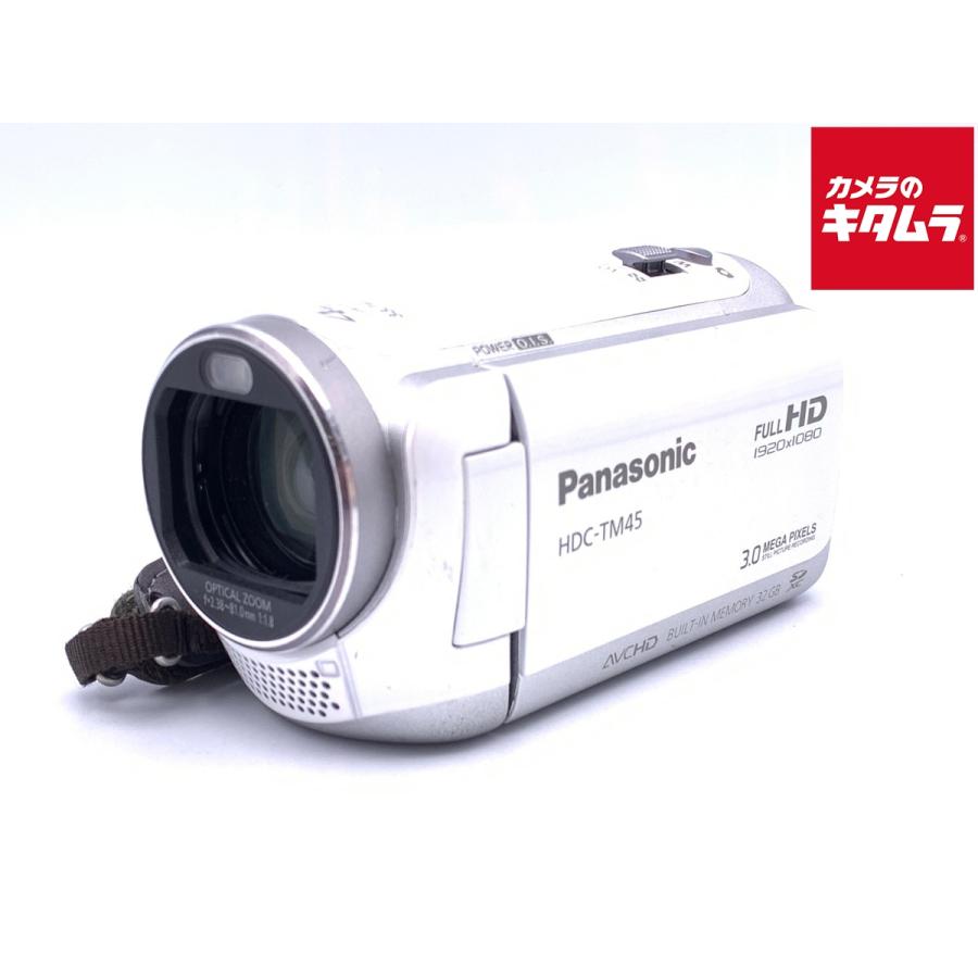 Panasonic HDC-TM45 ビデオカメラ パナソニック ホワイト 【公式通販】