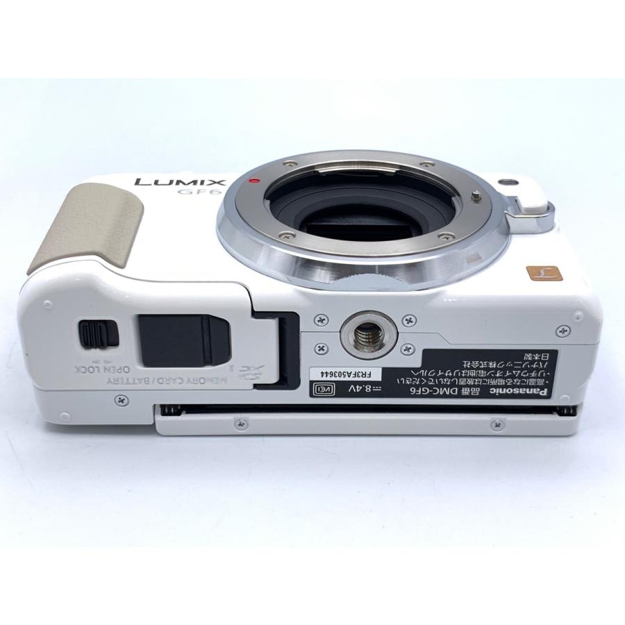 中古】 【並品】 パナソニック LUMIX DMC-GF6-W ボディ ホワイト