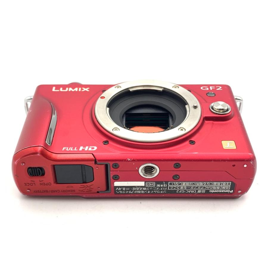中古】 【並品】 パナソニック DMC-GF2 ボディ ファインレッド 【公式
