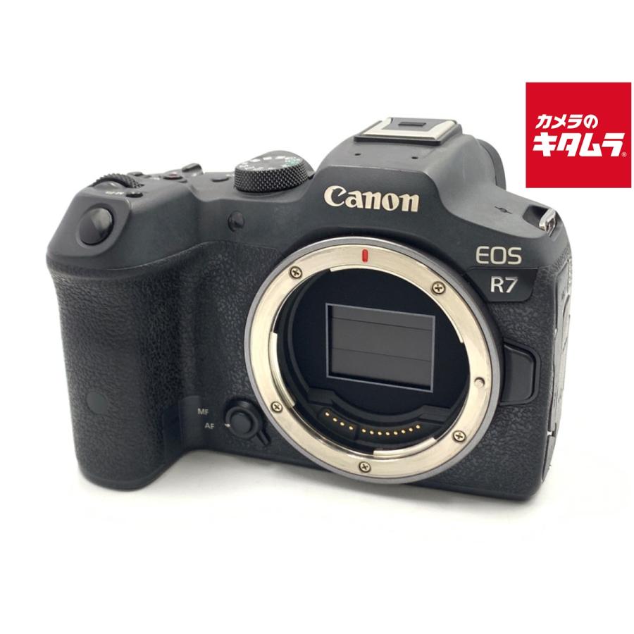 EOS R7 ボディ+標準レンズ[バラ売り可] キヤノン（Canon） 【中古】 【難あり品】 EOS R7 ボディ : カメラの