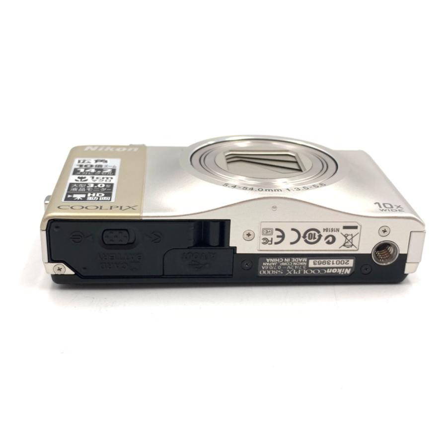 中古】 【難あり品】 ニコン COOLPIX S8000 シャンパンシルバー