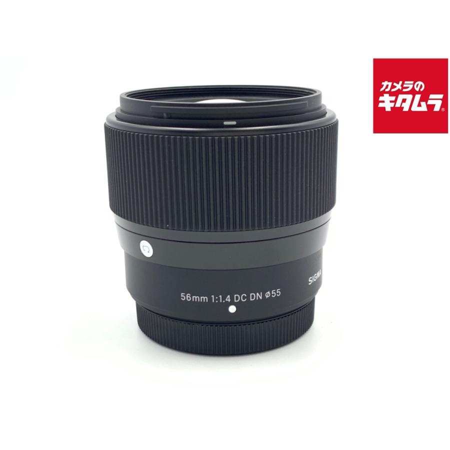 シグマ SIGMA 56mm F1.4 DC DN X Mount 中古美品 中古】 【美品】 シグマ 56mm F1.4 DC DN Contemporary フジフイルムX